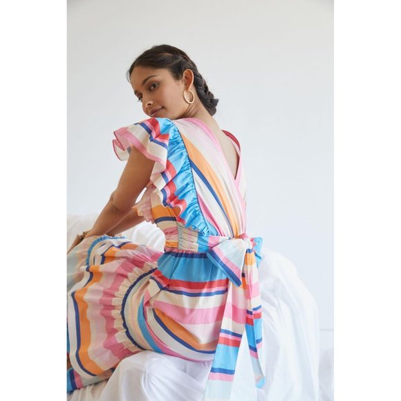 Anthropologie Plenty by Tracy Reese Ruffled Maxi Dress - Picture 4 of 11